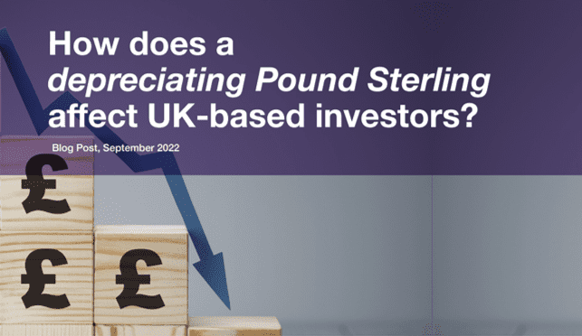 How does a falling pound affect UK investors