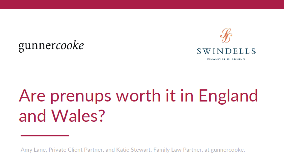 Are prenups worth it in England and Wales